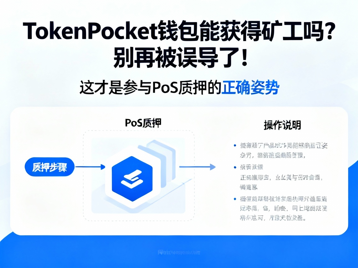 TokenPocket钱包能获得矿工吗？别再被误导了！这才是参与PoS质押的正确姿势
