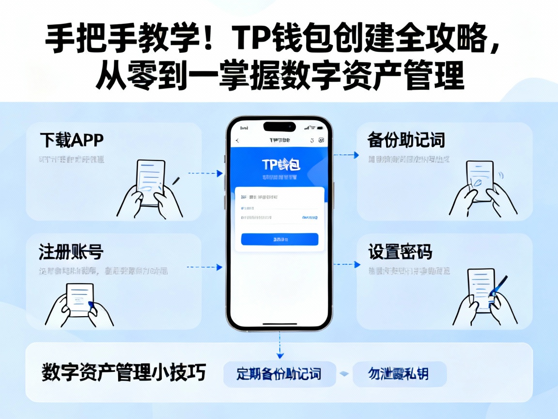 手把手教学！TP钱包创建全攻略，从零到一掌握数字资产管理