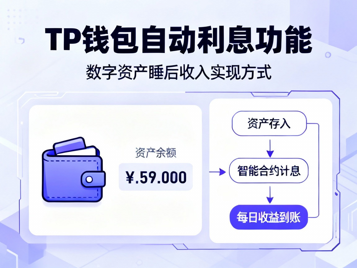 TP钱包的自动利息功能，数字资产的睡后收入如何实现？