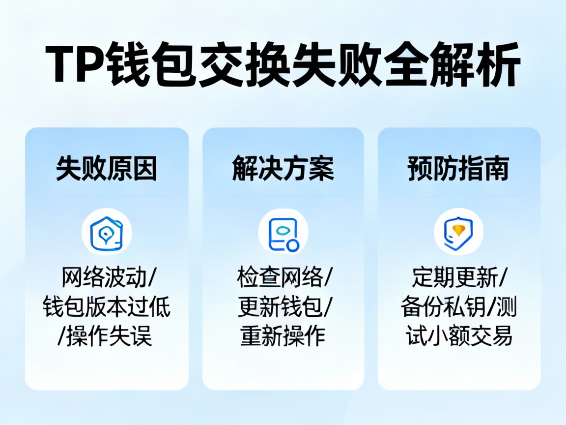 TP钱包交换失败全解析，原因、解决方案与预防指南