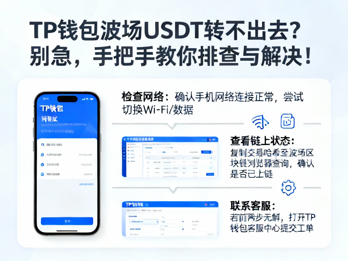 TP钱包波场USDT转不出去？别急，手把手教你排查与解决！