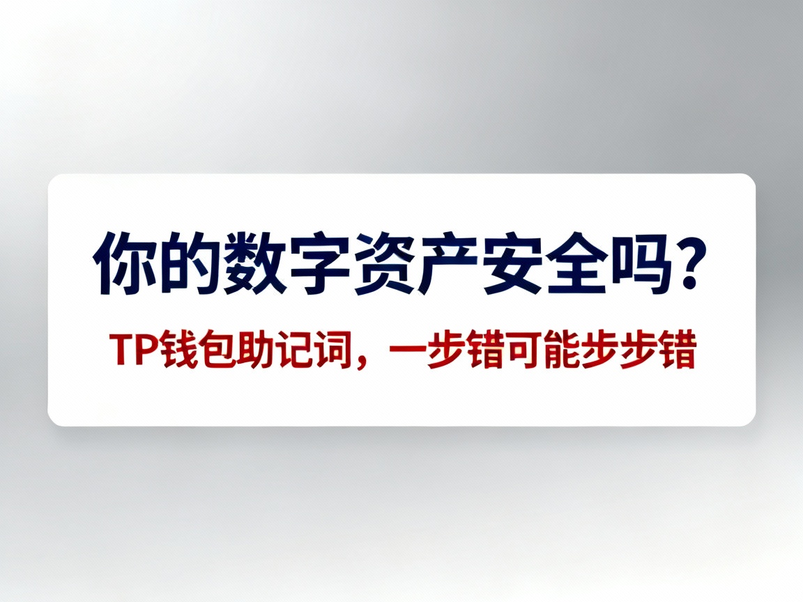 你的数字资产安全吗？TP钱包助记词，一步错可能步步错