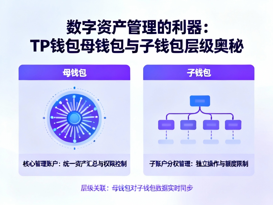 数字资产管理的利器，TP钱包中母钱包与子钱包的层级奥秘