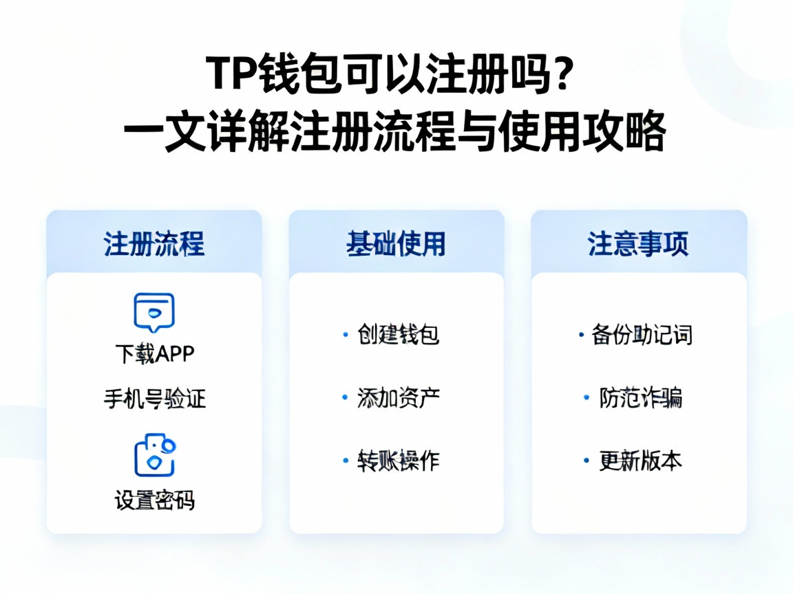 TP钱包可以注册吗？一文详解注册流程与使用攻略
