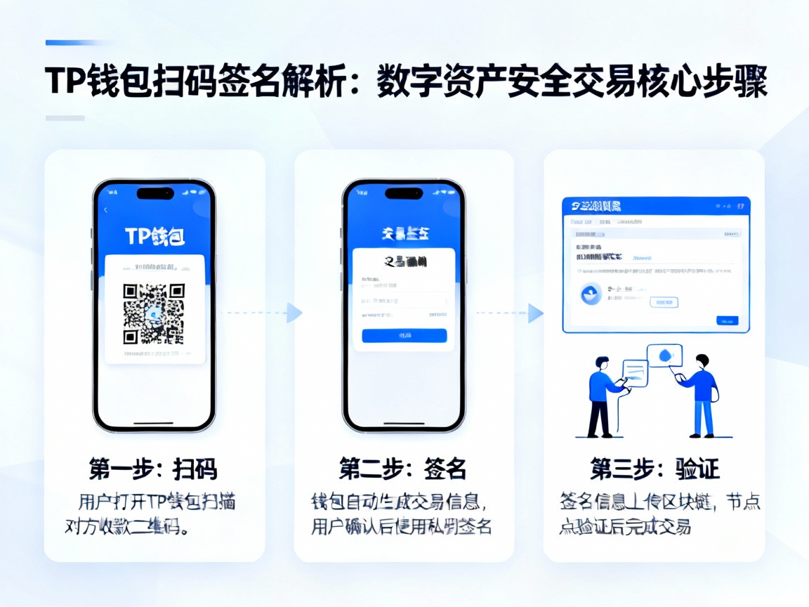 TP钱包中的扫码签名是什么意思？揭秘数字资产安全交易的核心步骤
