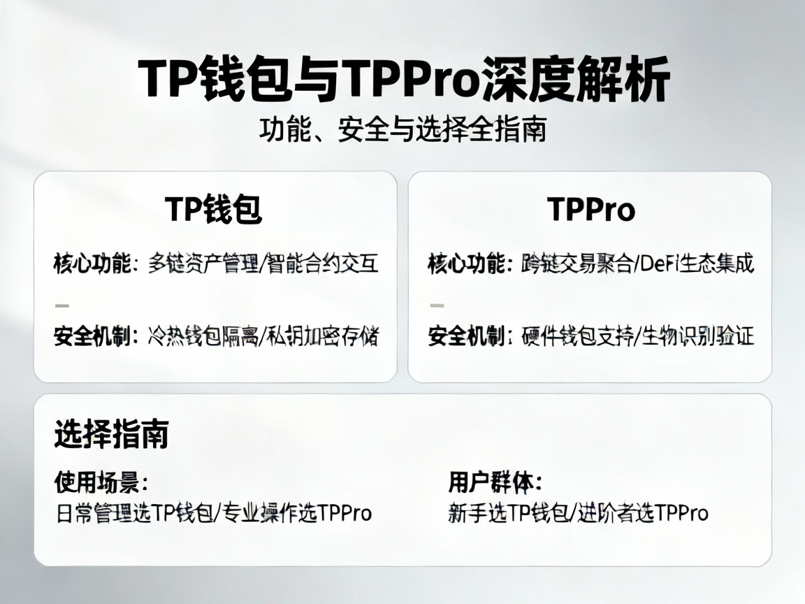 TP钱包与TPPro深度解析，功能、安全与选择全指南
