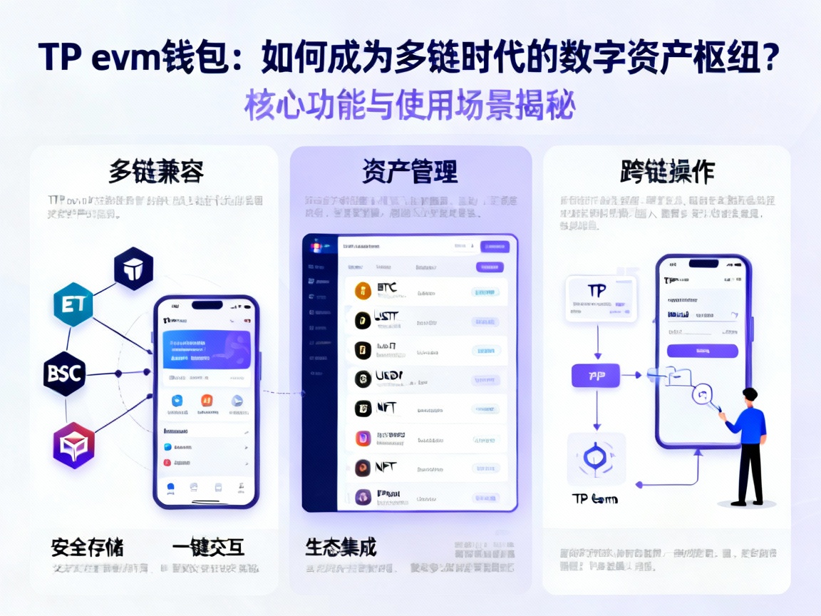 TP evm钱包，如何成为多链时代的数字资产枢纽？揭秘其核心功能与使用场景