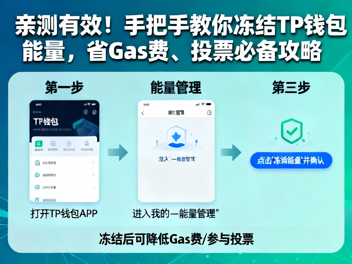亲测有效！手把手教你冻结TP钱包能量，省Gas费、投票必备攻略