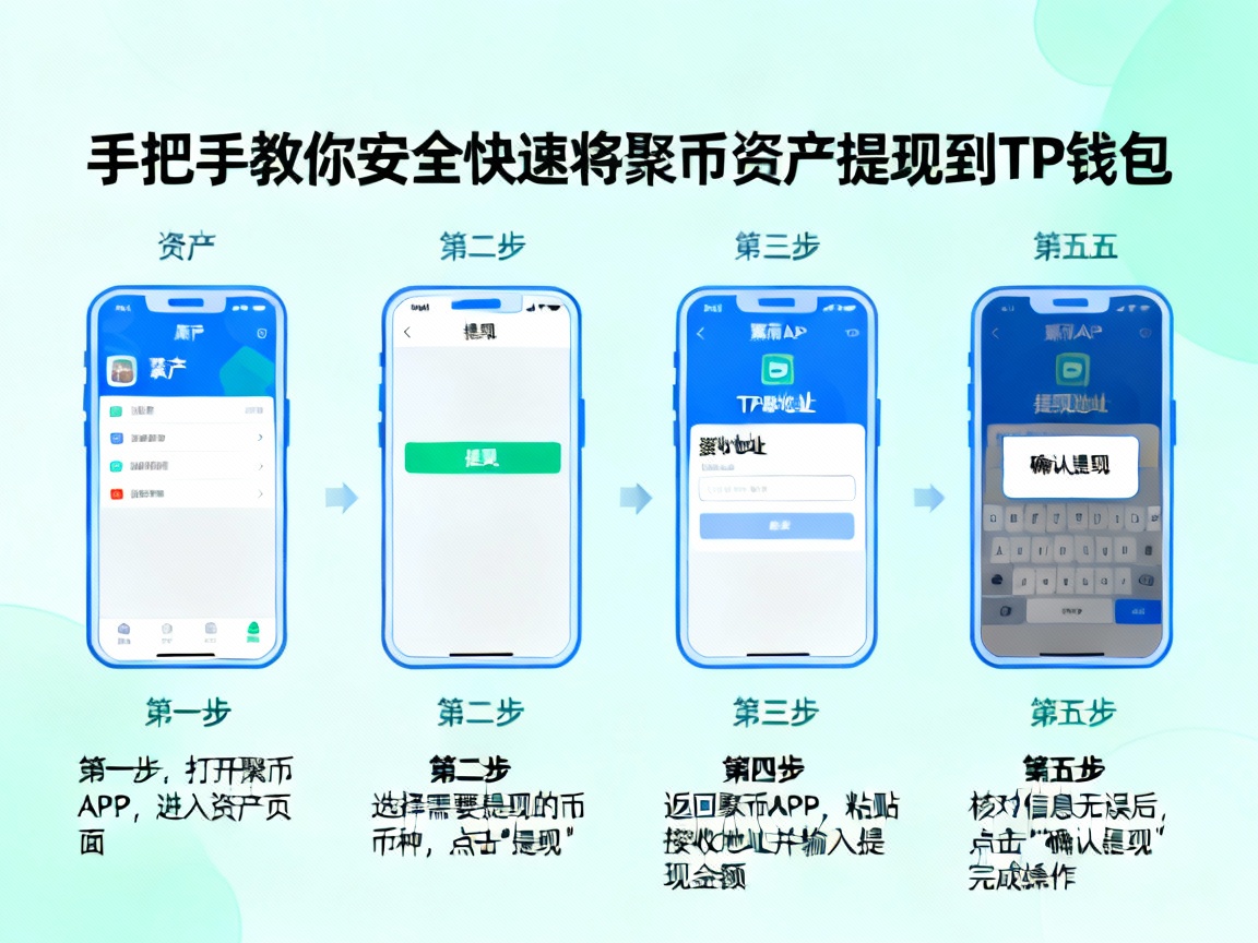 手把手教你，如何安全快速地将聚币资产提现到TP钱包