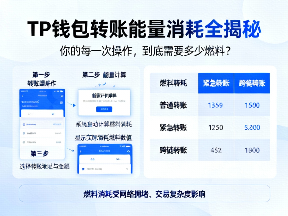 TP钱包转账能量消耗全揭秘，你的每一次操作，到底需要多少燃料？