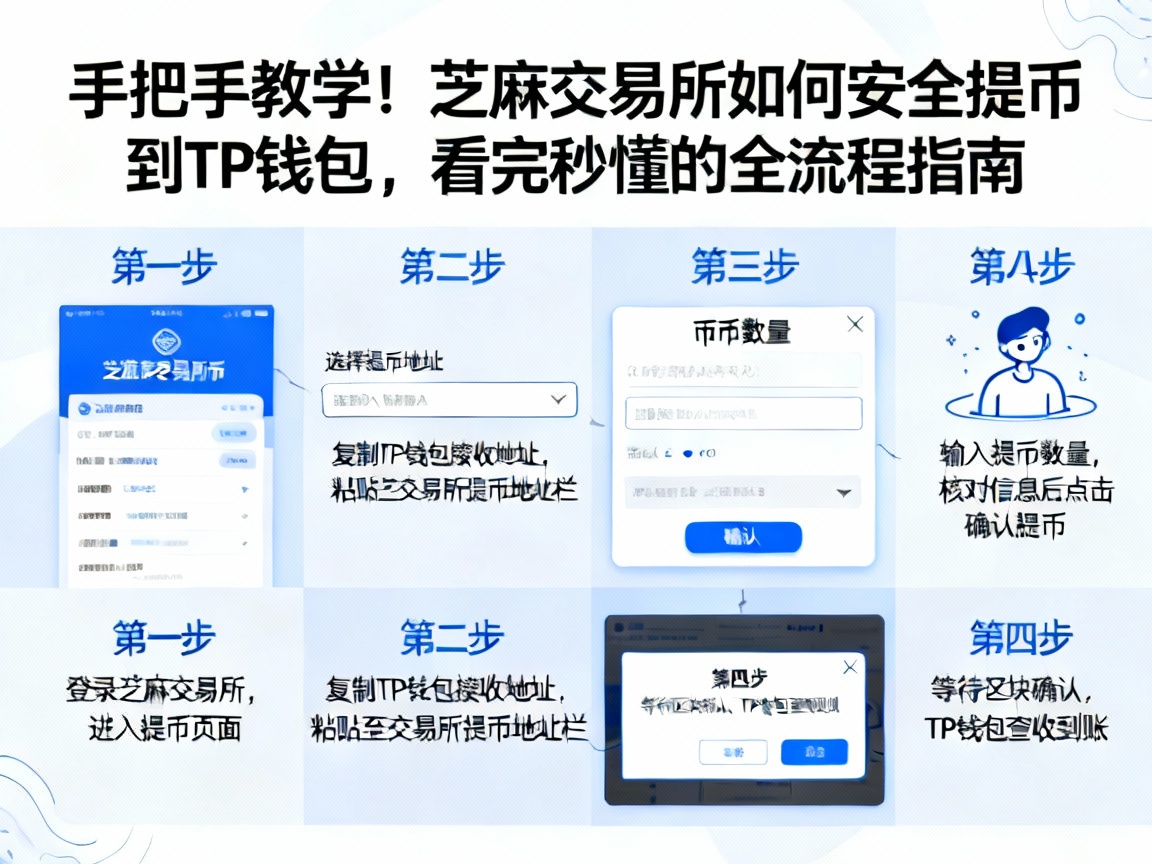 手把手教学！芝麻交易所如何安全提币到TP钱包，看完秒懂的全流程指南