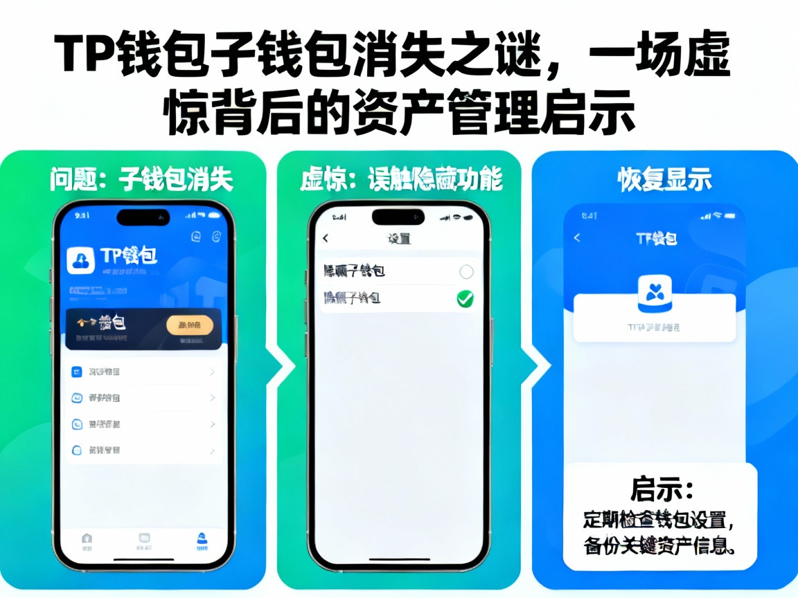 TP钱包子钱包消失之谜，一场虚惊背后的资产管理启示