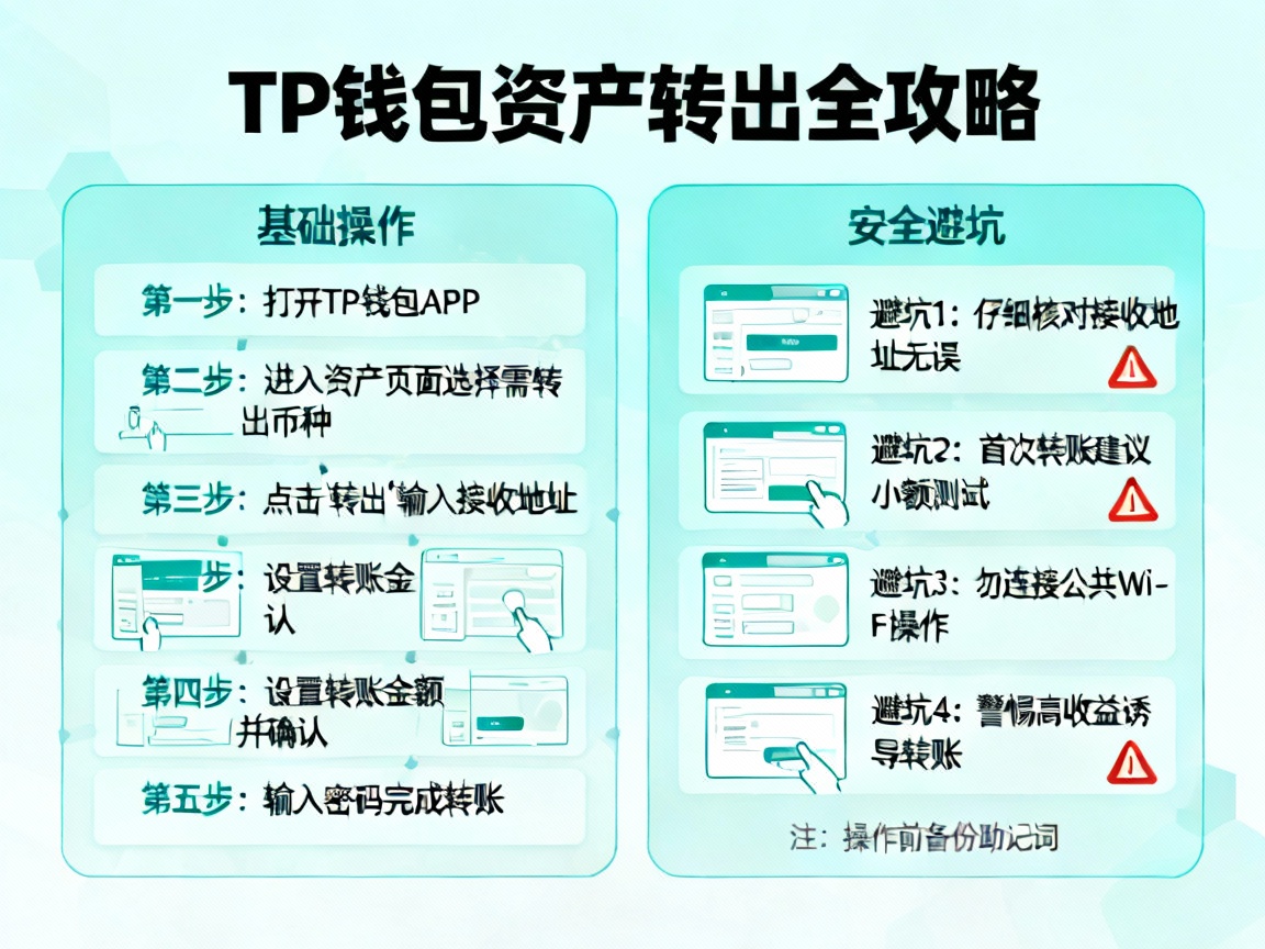 手把手教学 TP钱包资产转出全攻略，从基础操作到安全避坑，一篇搞定