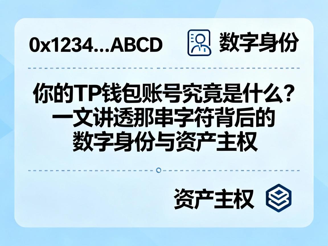 你的TP钱包账号究竟是什么？一文讲透那串字符背后的数字身份与资产主权
