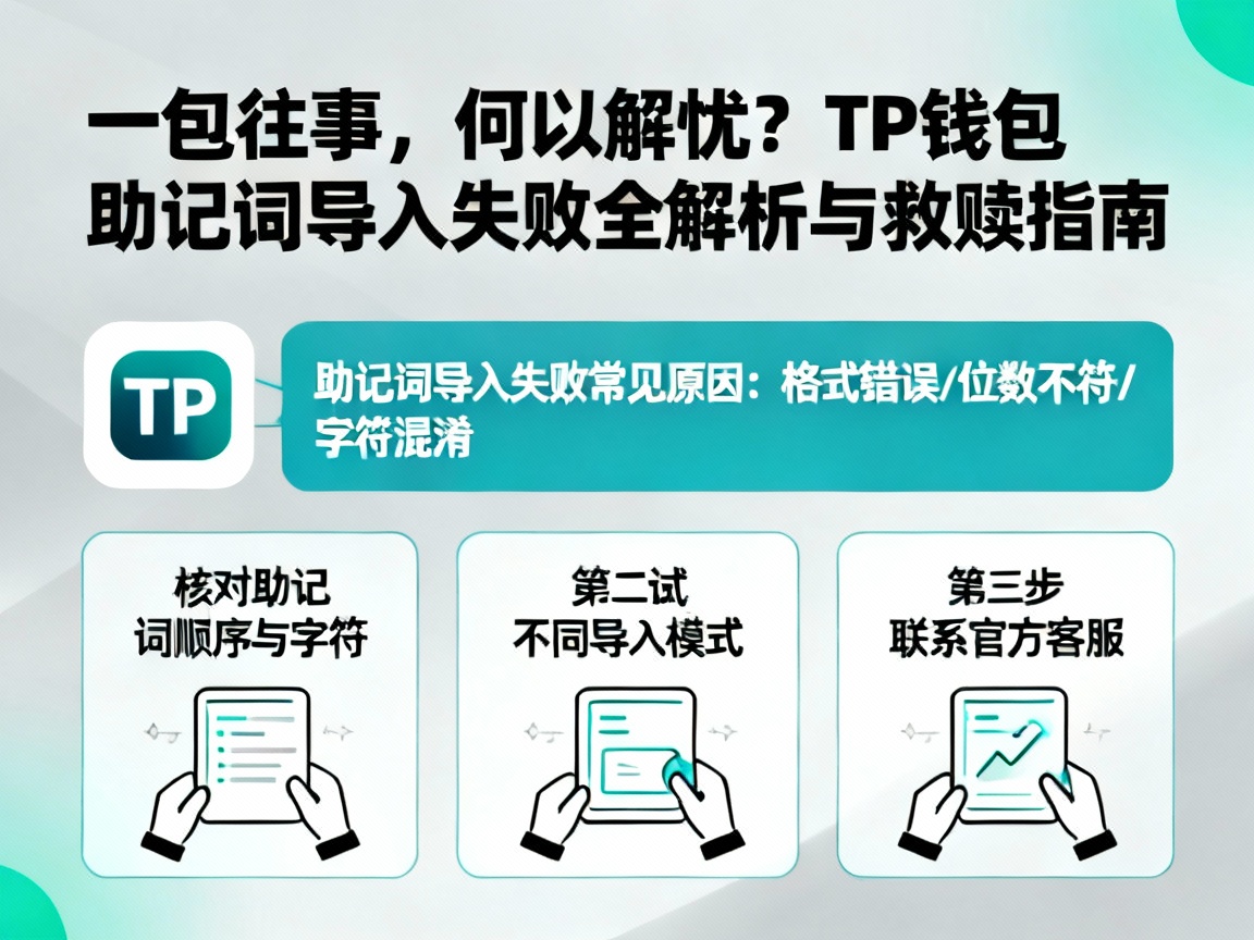 一包往事，何以解忧？TP钱包助记词导入失败全解析与救赎指南