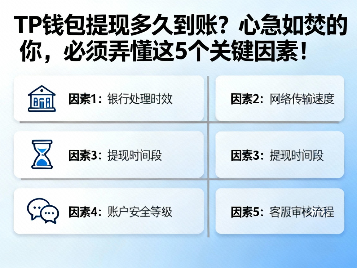TP钱包提现多久到账？心急如焚的你，必须弄懂这5个关键因素！