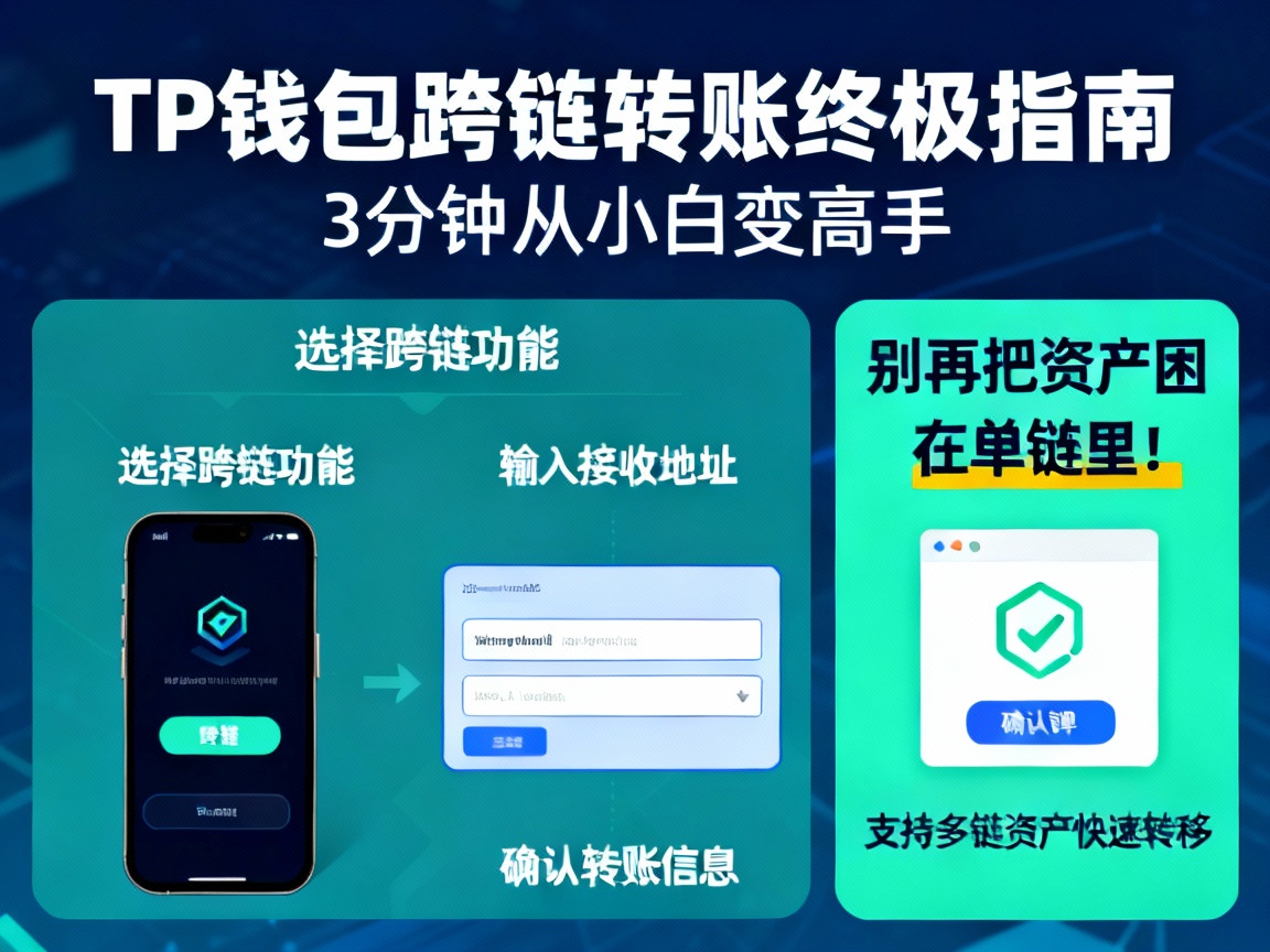 别再把资产困在单链里！TP钱包跨链转账终极指南，3分钟从小白变高手