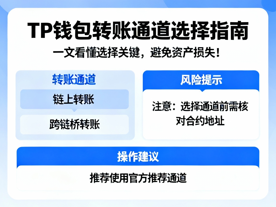 TP钱包转账是哪个通道？一文看懂选择关键，避免资产损失！