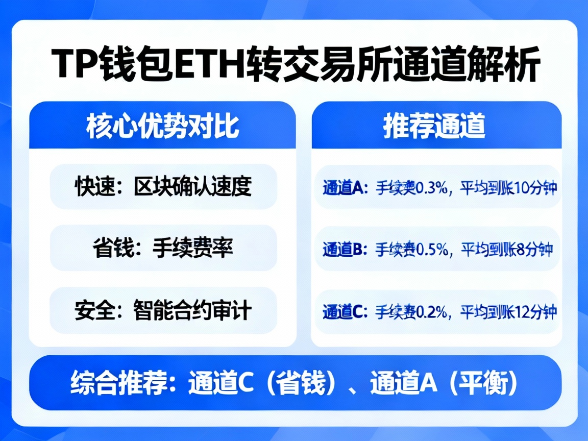 TP钱包ETH转交易所，哪个通道最划算？快速、省钱、安全全解析！