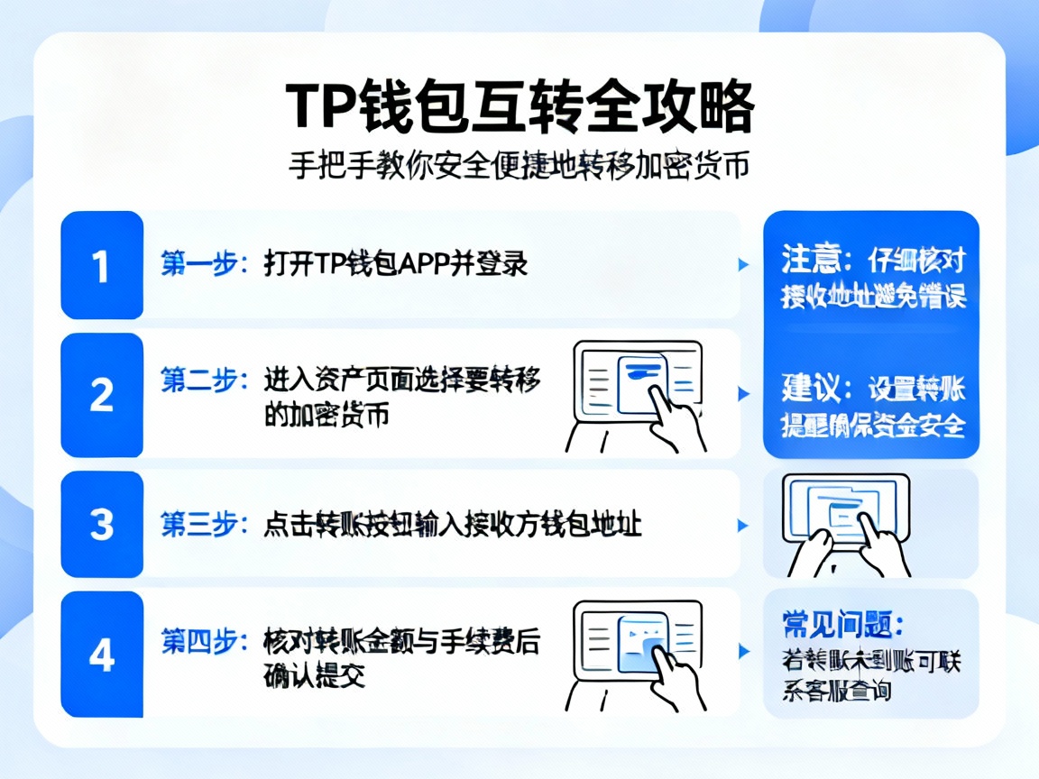 TP钱包互转全攻略，手把手教你安全便捷地转移加密货币