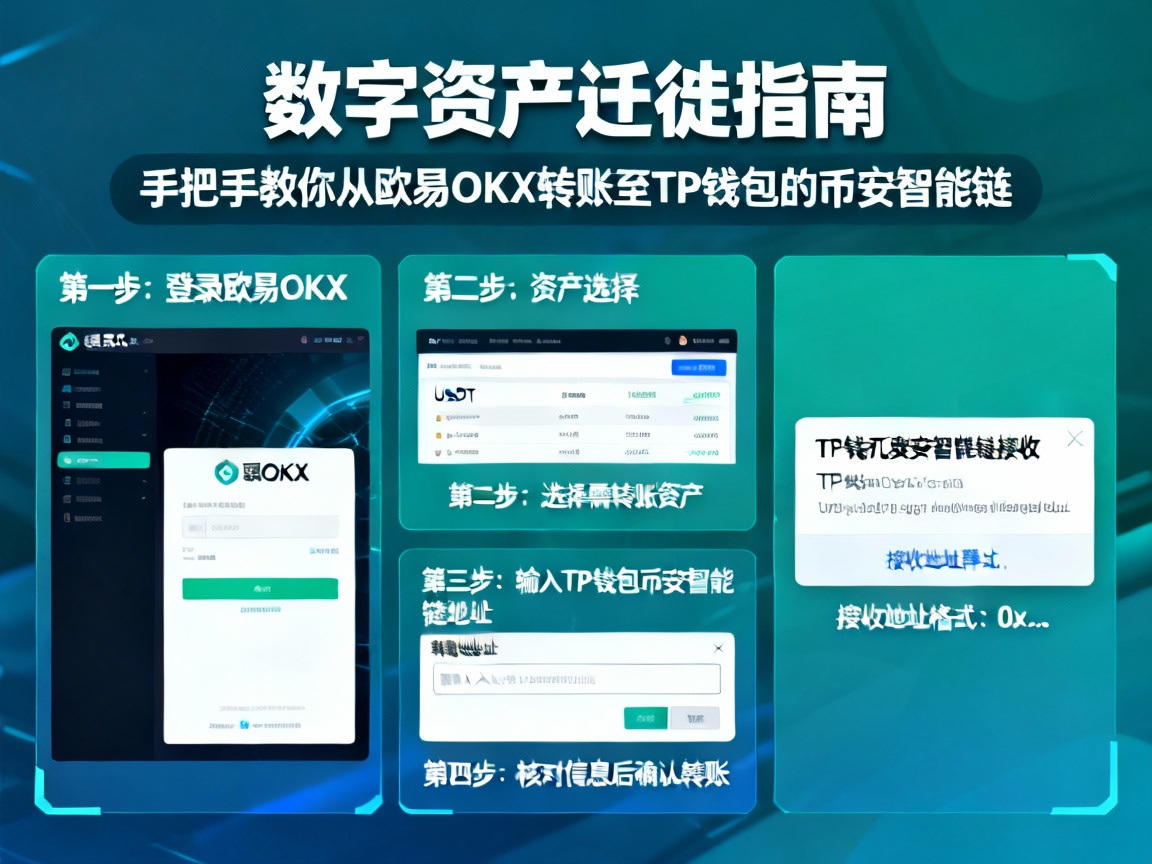 数字资产迁徙指南，手把手教你从欧易OKX转账至TP钱包的币安智能链