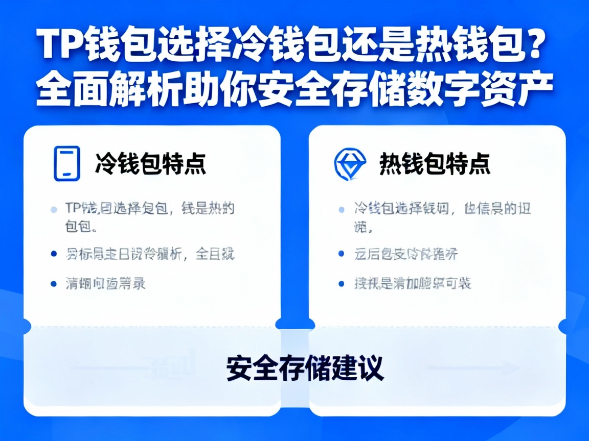 TP钱包选择冷钱包还是热钱包？全面解析助你安全存储数字资产