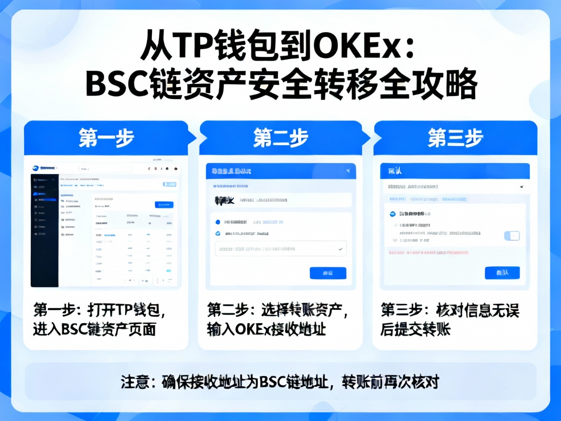 从TP钱包到OKEx，手把手教你完成BSC链资产安全转移全攻略