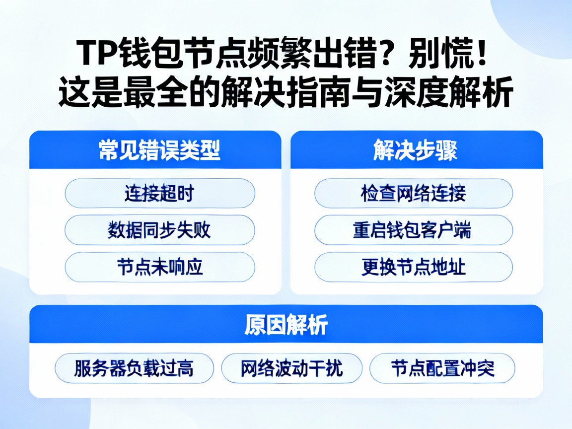 TP钱包节点频繁出错？别慌！这是最全的解决指南与深度解析