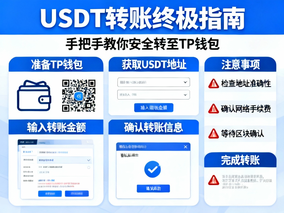 USDT转账终极指南，手把手教你安全转至TP钱包