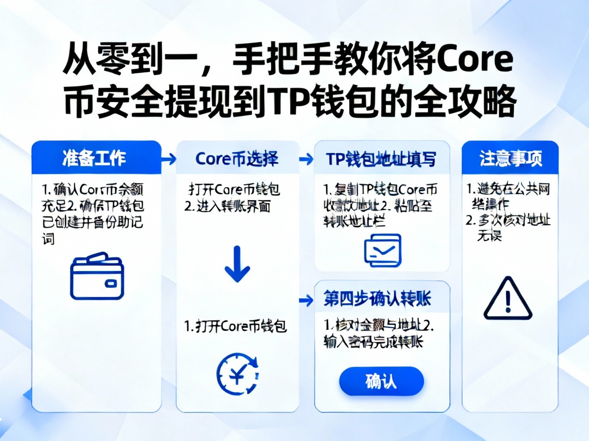 从零到一，手把手教你将Core币安全提现到TP钱包的全攻略