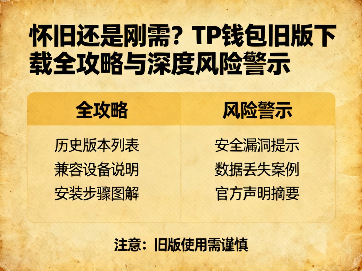 怀旧还是刚需？TP钱包旧版下载全攻略与深度风险警示