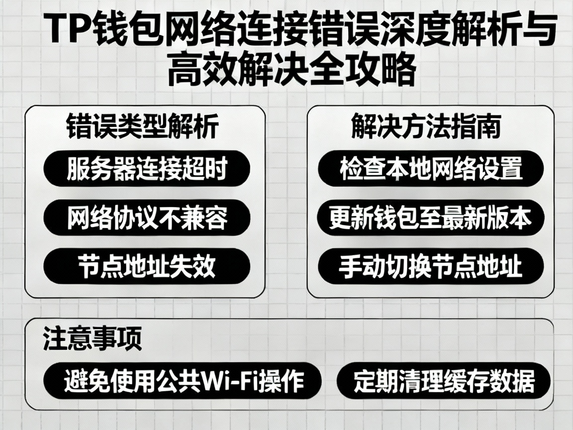 TP钱包网络连接错误，深度解析与高效解决全攻略
