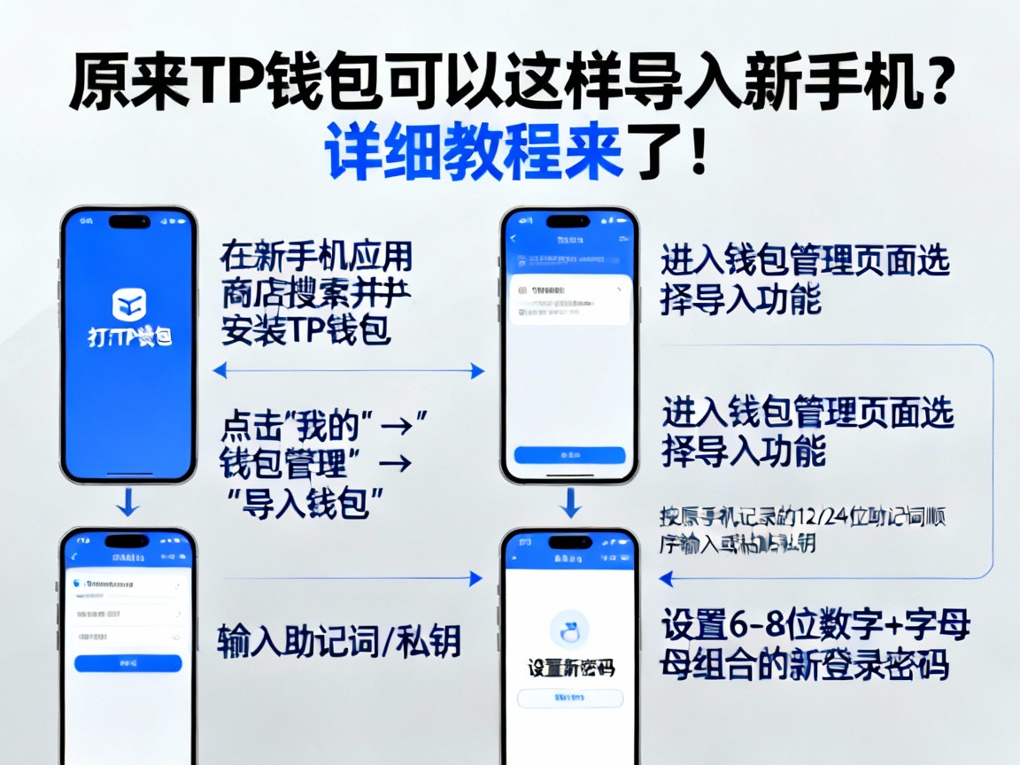 原来TP钱包可以这样导入新手机？详细教程来了！