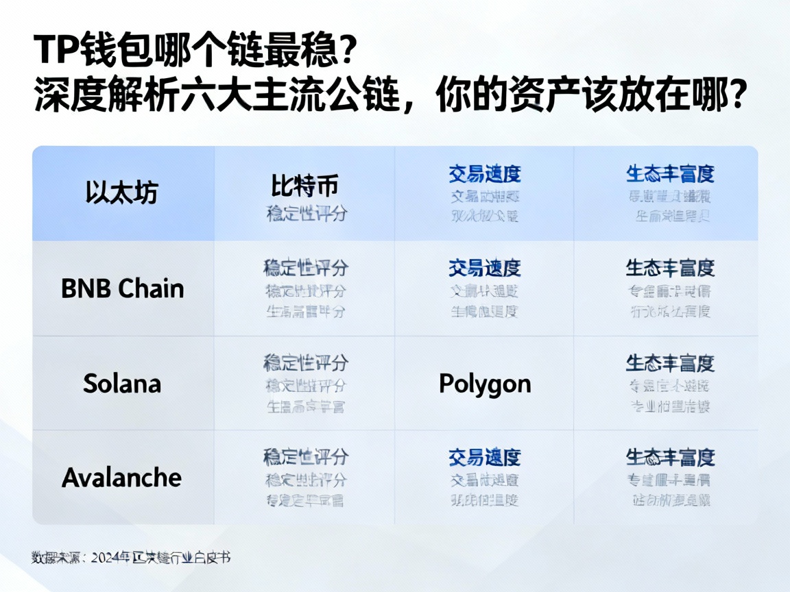 TP钱包哪个链最稳？深度解析六大主流公链，你的资产该放在哪？