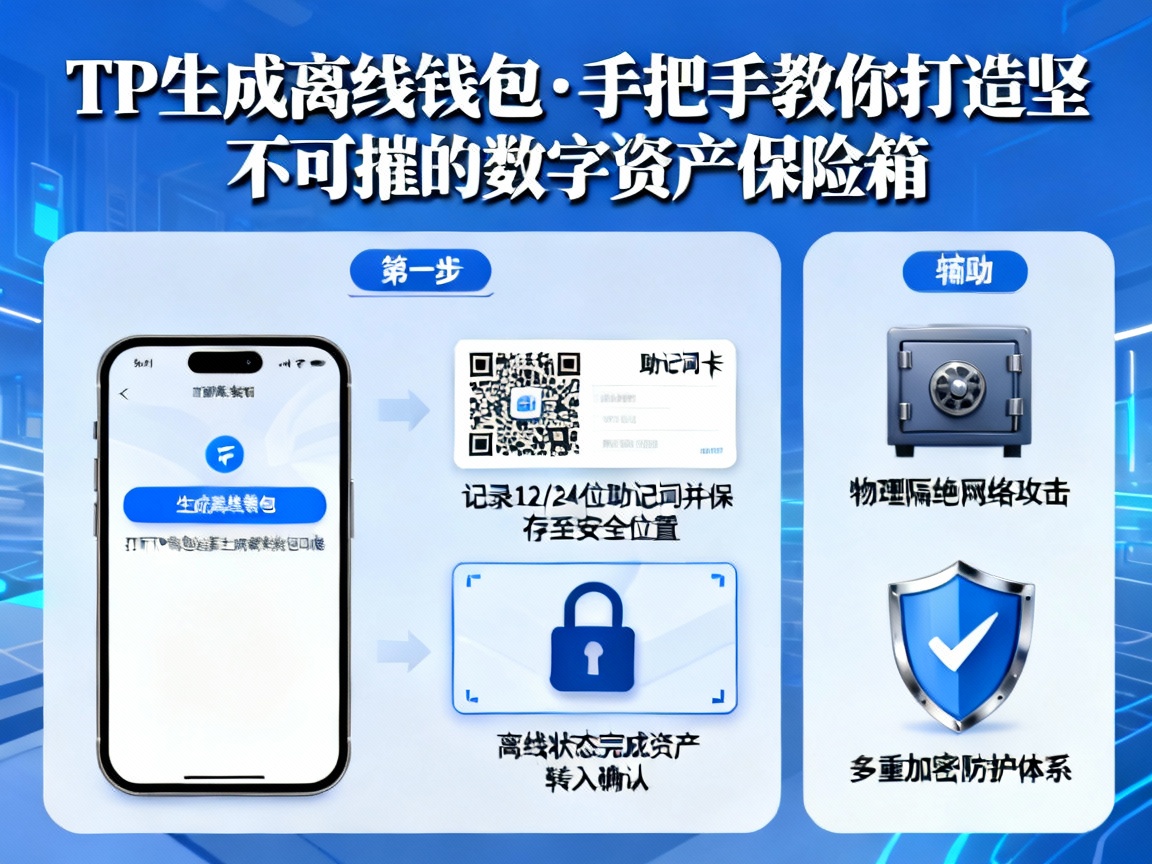 TP生成离线钱包，手把手教你打造坚不可摧的数字资产保险箱