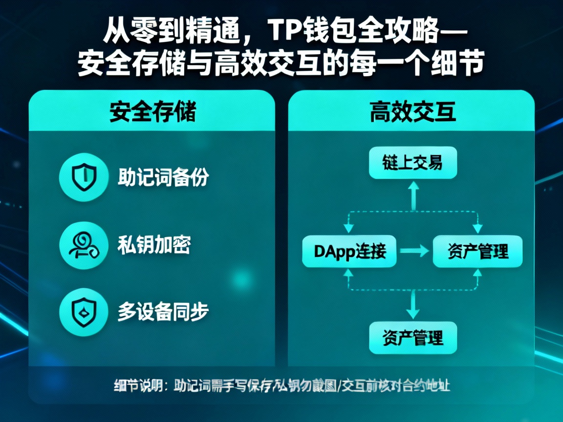从零到精通，TP钱包全攻略—安全存储与高效交互的每一个细节