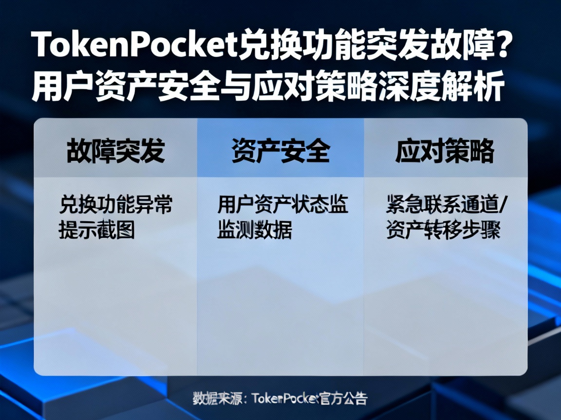 TokenPocket 兑换功能突发故障？用户资产安全与应对策略深度解析