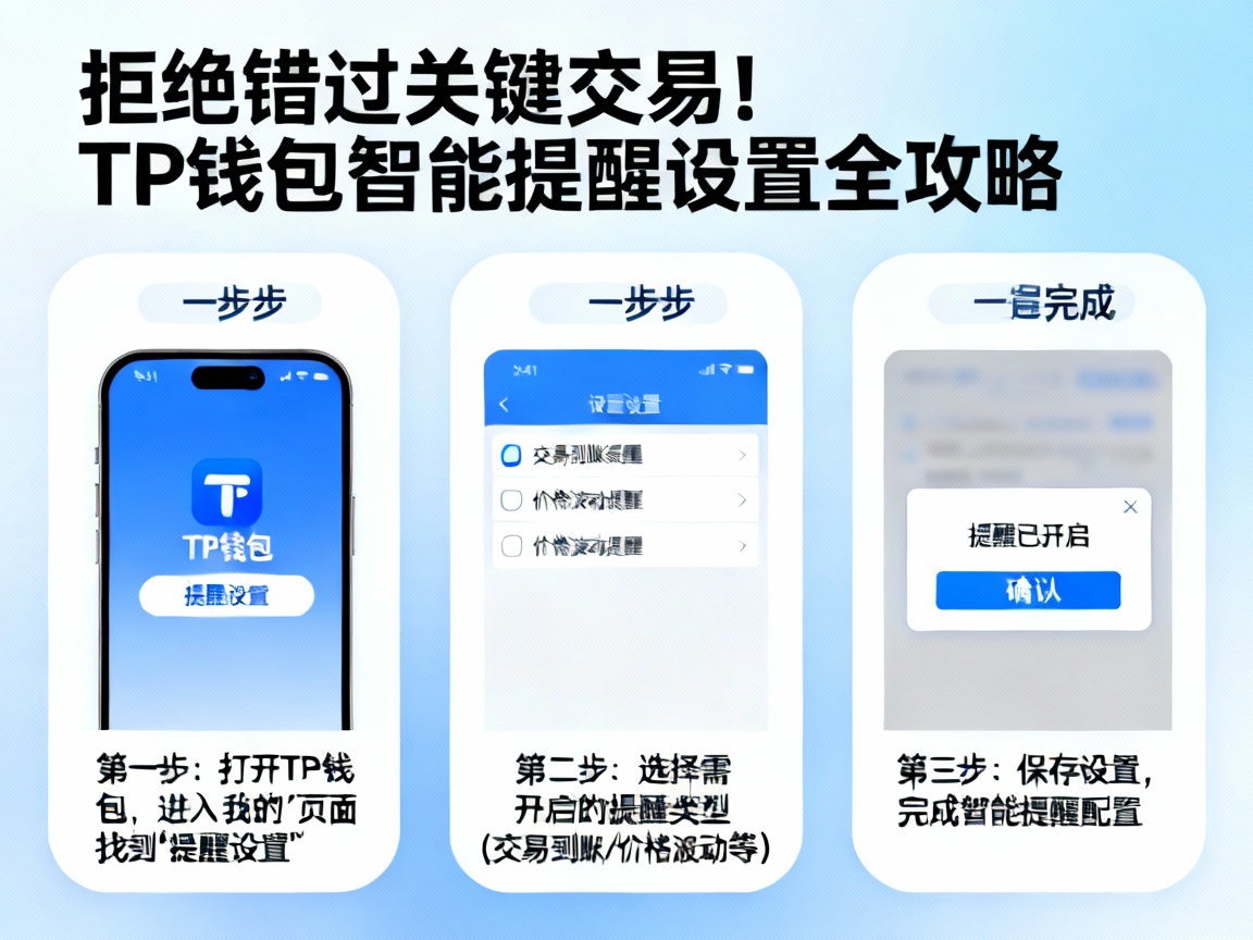 拒绝错过关键交易！TP钱包智能提醒设置全攻略