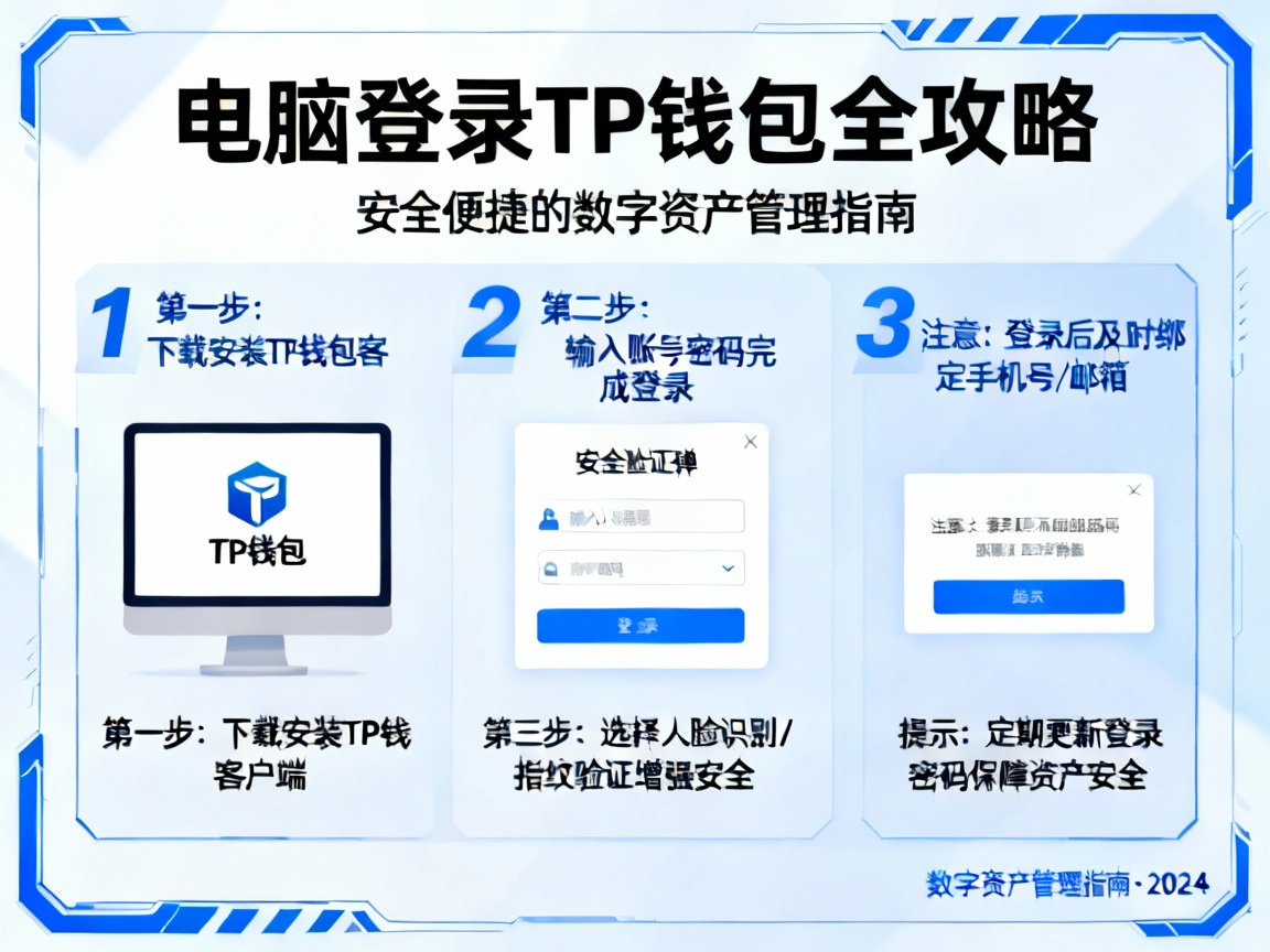 电脑登录TP钱包全攻略，安全便捷的数字资产管理指南