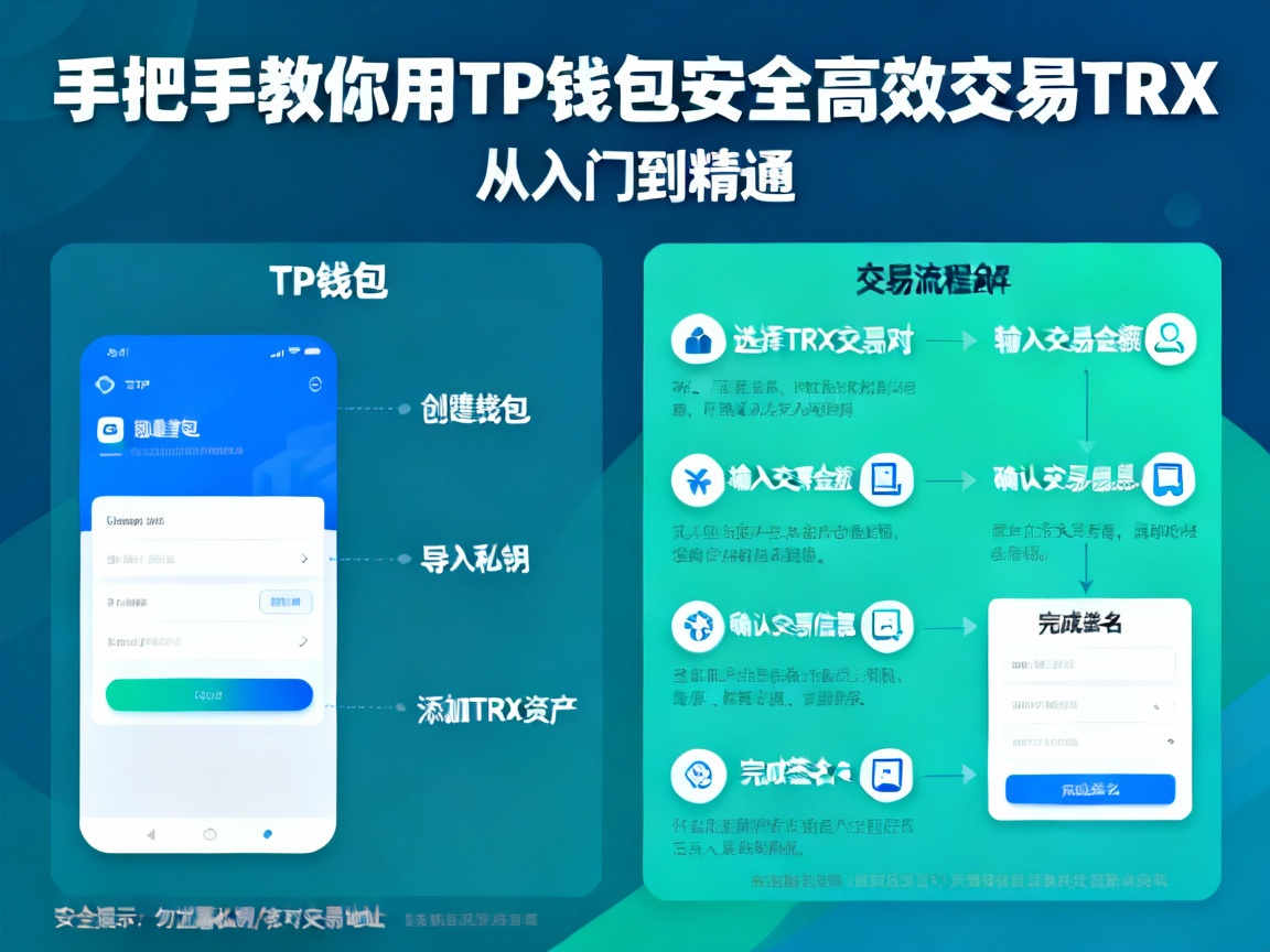 手把手教你用TP钱包安全高效交易TRX，从入门到精通