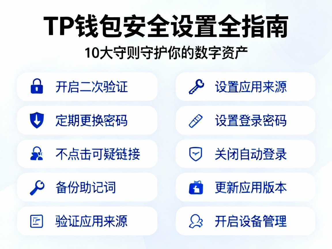 TP钱包安全设置全指南，10大守则守护你的数字资产