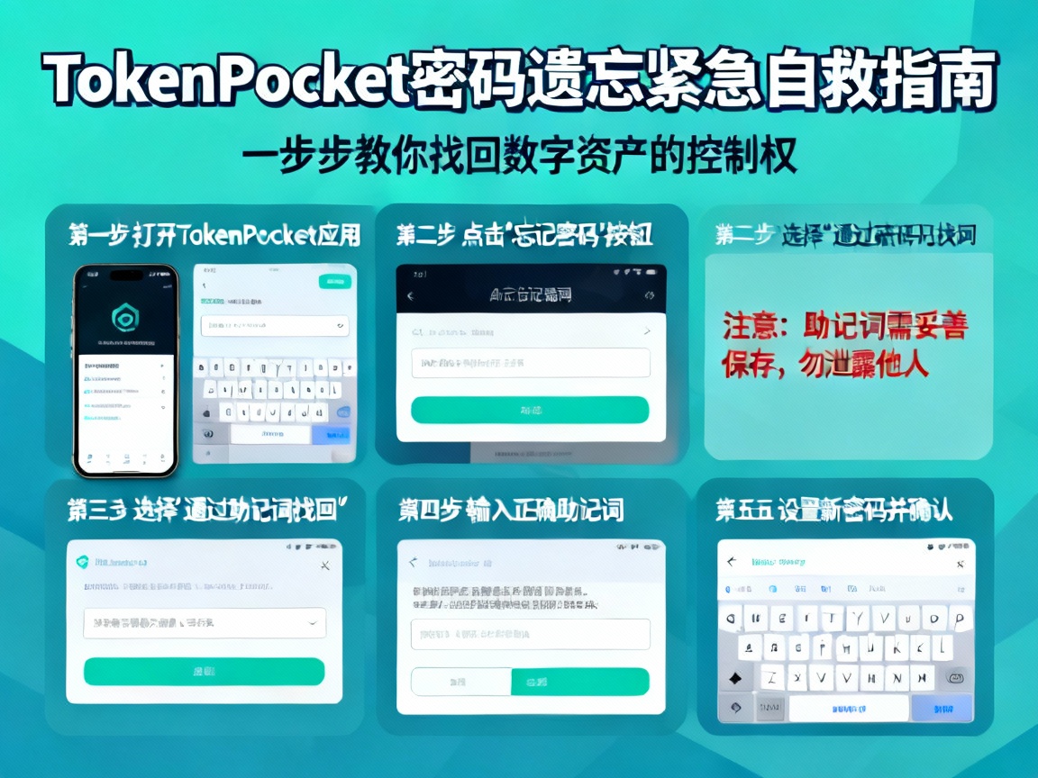 TokenPocket密码遗忘紧急自救指南，一步步教你找回数字资产的控制权