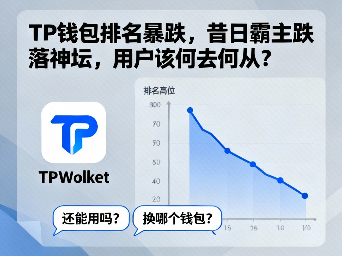 TP钱包排名暴跌，昔日霸主跌落神坛，用户该何去何从？