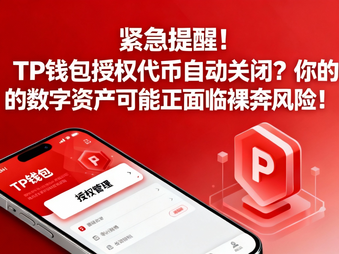 紧急提醒！TP钱包授权代币自动关闭？你的数字资产可能正面临裸奔风险！