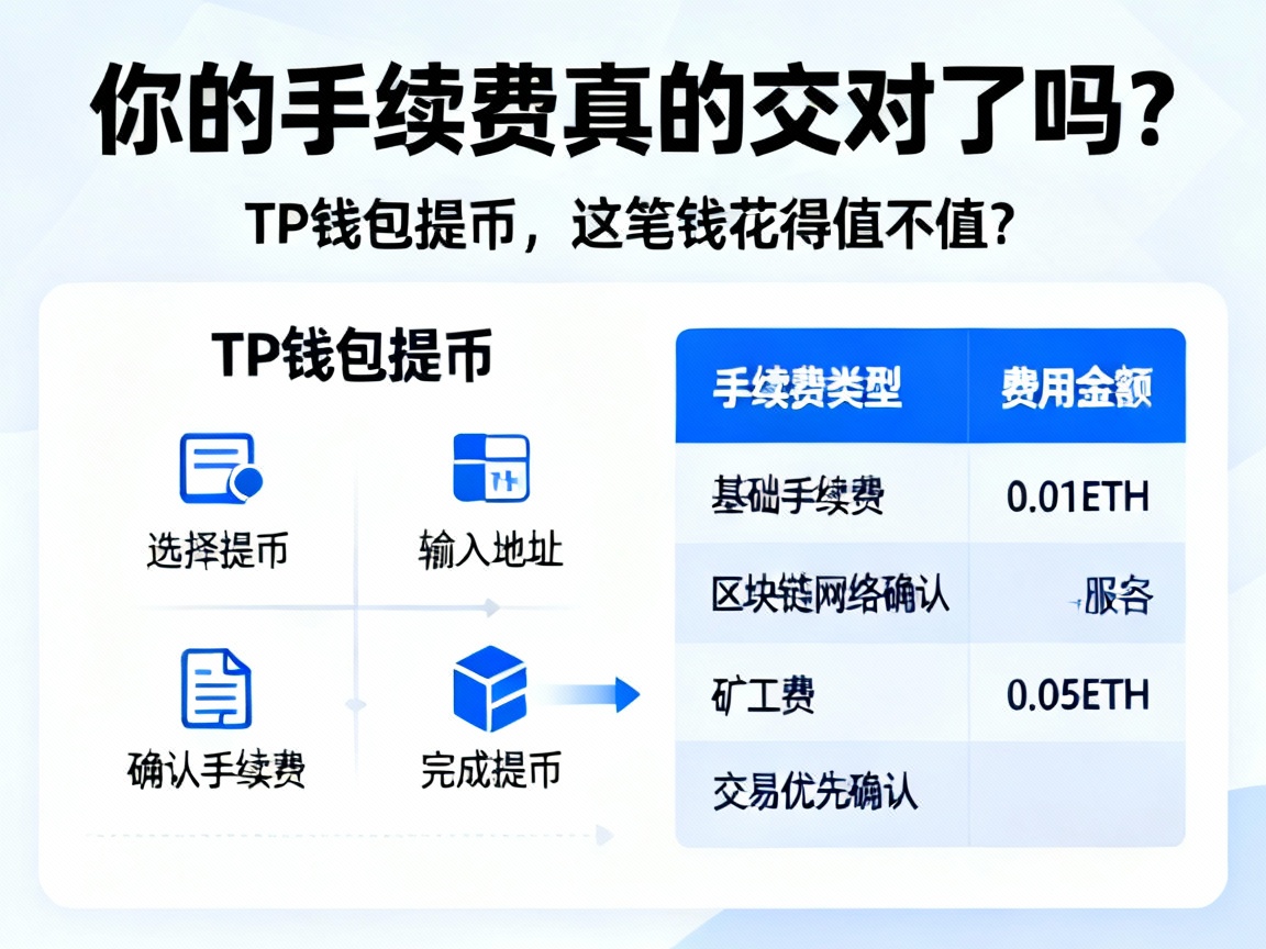 你的手续费真的交对了吗？TP钱包提币，这笔钱花得值不值？