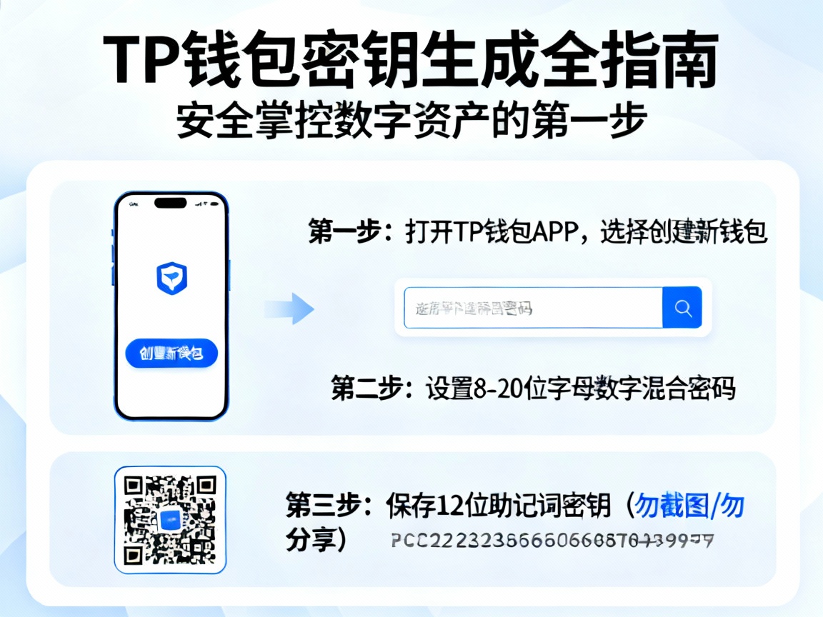 TP钱包密钥生成全指南，安全掌控数字资产的第一步