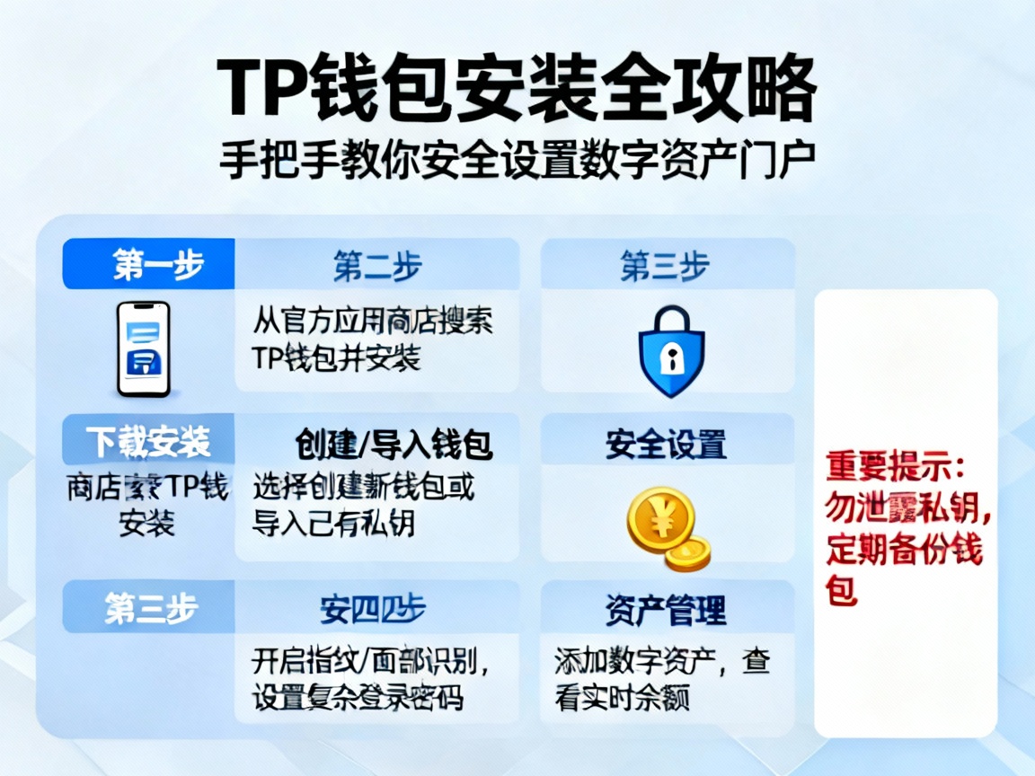 TP钱包安装全攻略，手把手教你安全设置数字资产门户