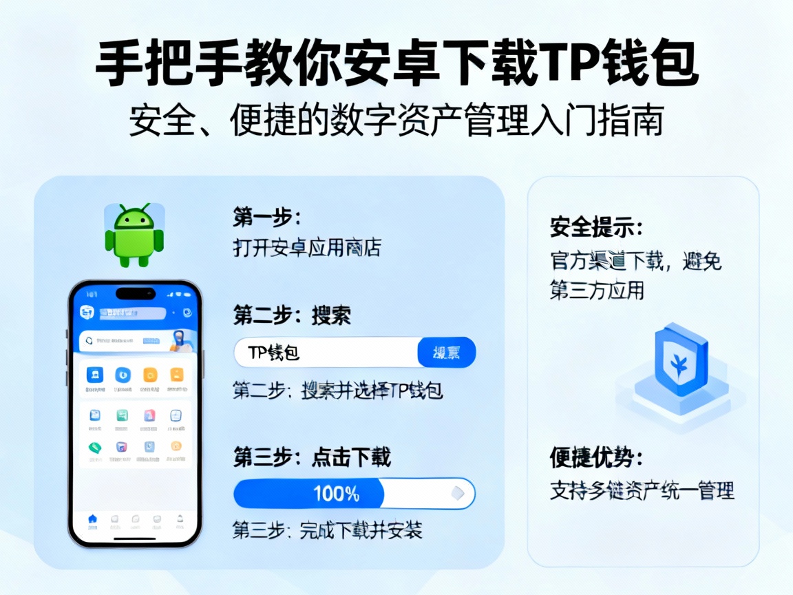 手把手教你安卓下载TP钱包，安全、便捷的数字资产管理入门指南