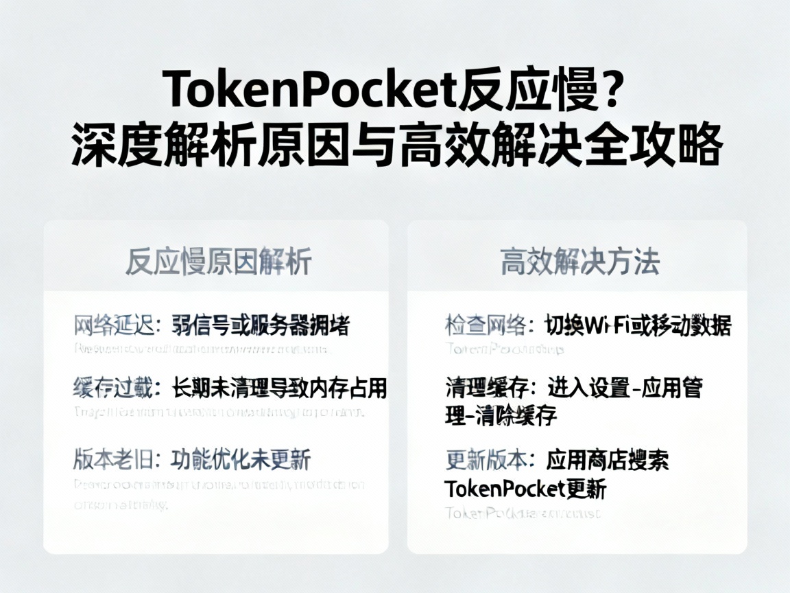 TokenPocket反应慢？深度解析原因与高效解决全攻略