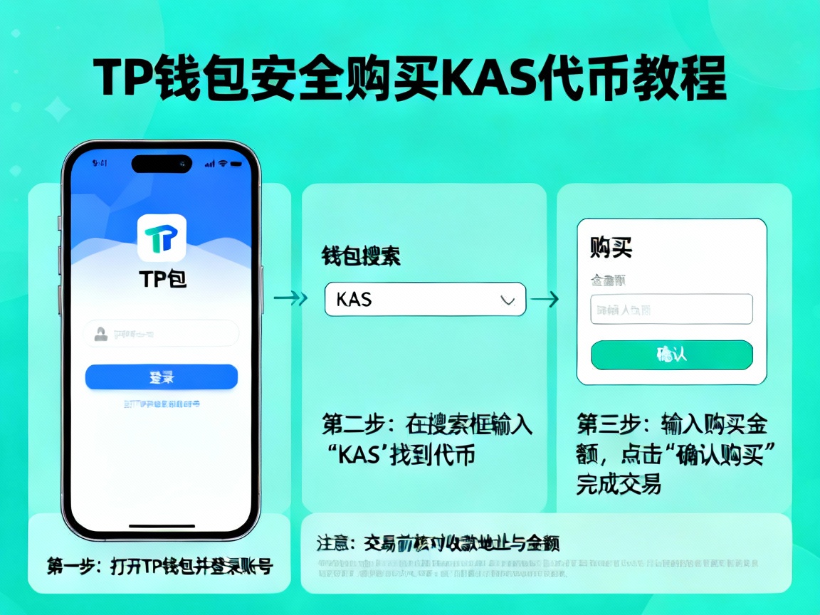 手把手教程，如何在TP钱包安全购买KAS代币，小白也能轻松学会